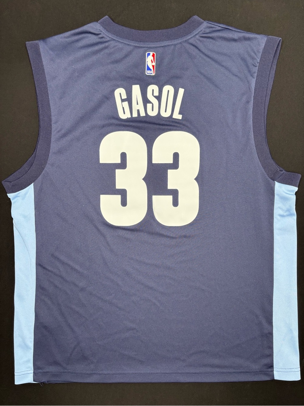Memphis Grizzlies Marc Gasol Adidas Basketball Jersey Size: Large